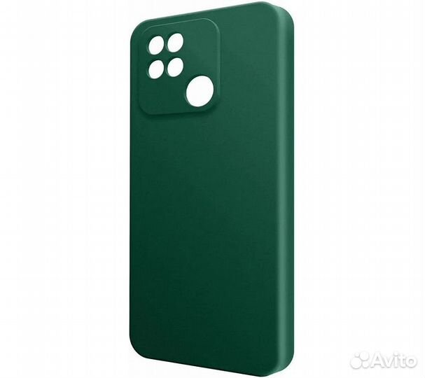 Чехол-накладка для Xiaomi Redmi 10C зеленый опал