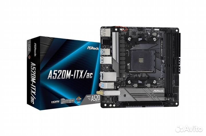 Материнская плата Asrock b550m-itx/ac