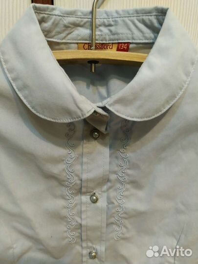 Школьная блузка 134 140 новая