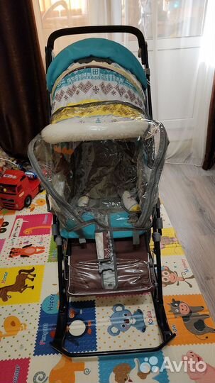 Детские санки коляска nika