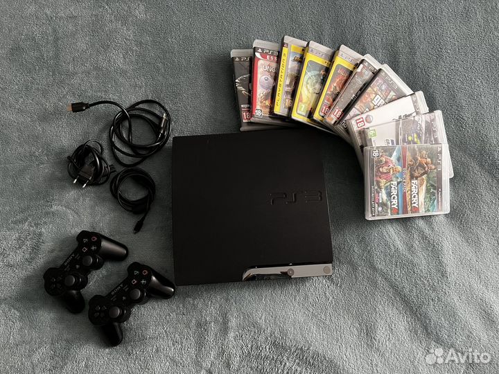 Игровая приставка ps3 super slim