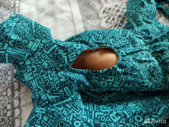 Утепленный дождевик на чихуа-хуа