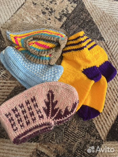 Следки вязаные