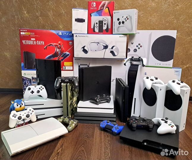 Sony Ps3/Ps4/Fat,Slim,Pro/VR/ Xbox One S/Series S