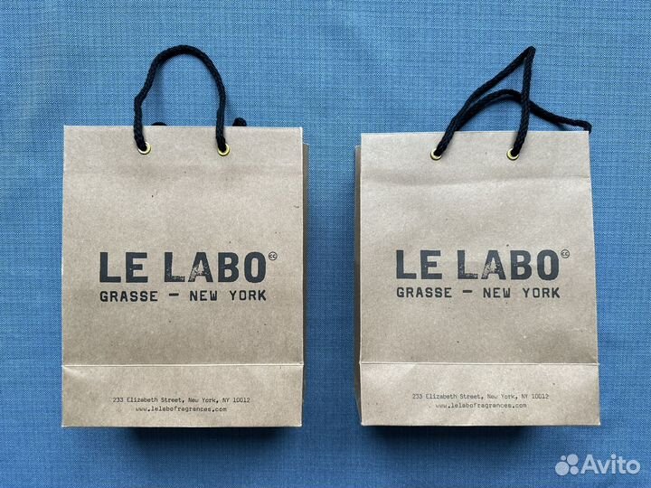 Брендовые пакеты Le Labo