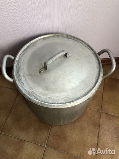 Кастрюля алюминиевая 20 литров СССР