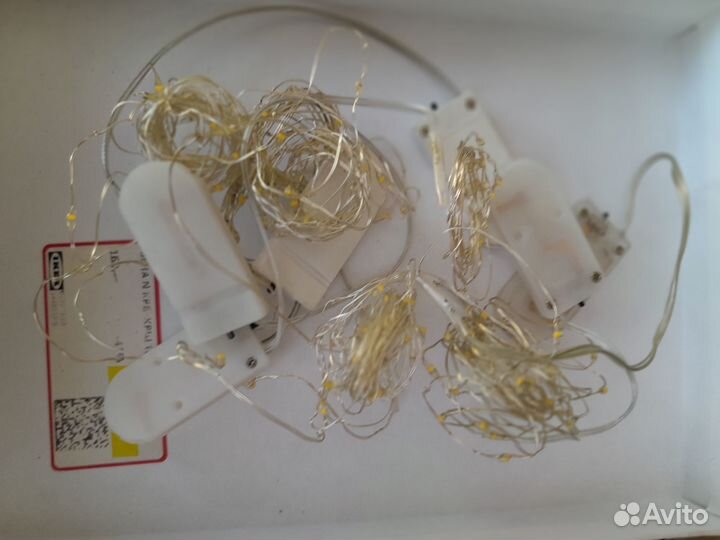 Елочные игрушки IKEA гирлянда елка