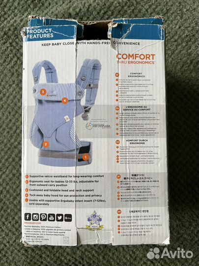 Эргорюкзак ergobaby 360