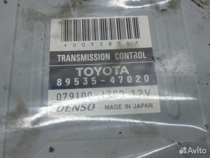 Блок управления АКПП Toyota Prius 2 2006