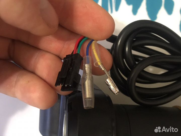 Ручка газа для электровелосипеда с вольтметром