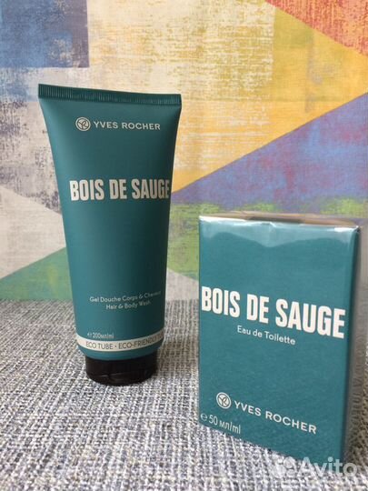 Шампунь и туалетная вода Bois de Sauge Ив Роше