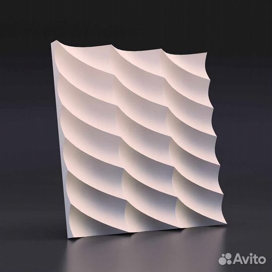 Гипсовая 3D панель 