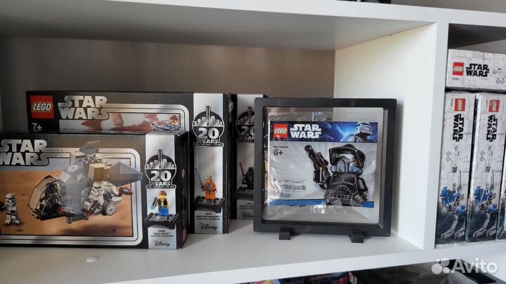 Lego кейс рамка витрина дисплей для минифигурок