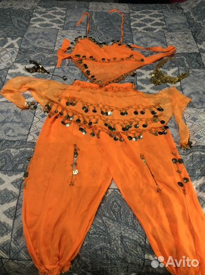 Костюм для восточных танцев детский