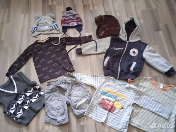 Вещи пакетом на мальчика 92