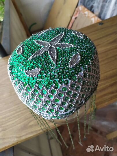 Праздничный татарский национальный головной убор