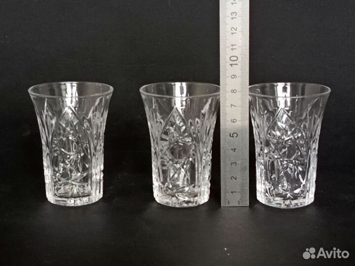 Стопки хрустальные СССР