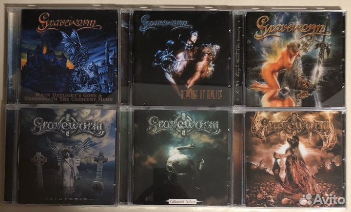 Диски с тяжелой музыкой из своей коллекции