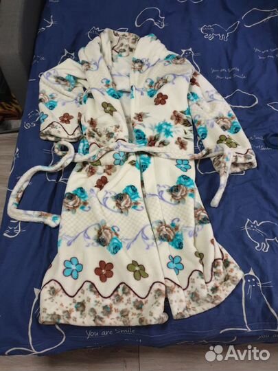 Халат махровый женский 48