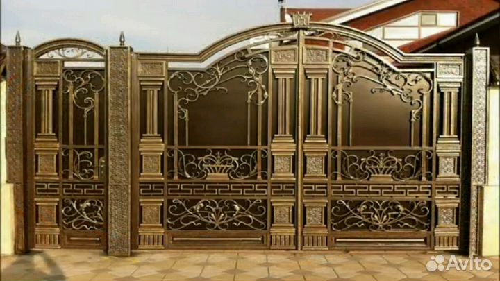 Кованые ворота