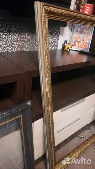 Старинная рама для картины 80х48