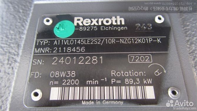 Запчасти для гидронасоса Bosch Rexroth A11VO145