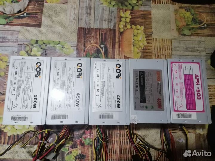 Блоки питания 350-500w