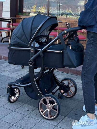 Коляска luxmom 3 в 1