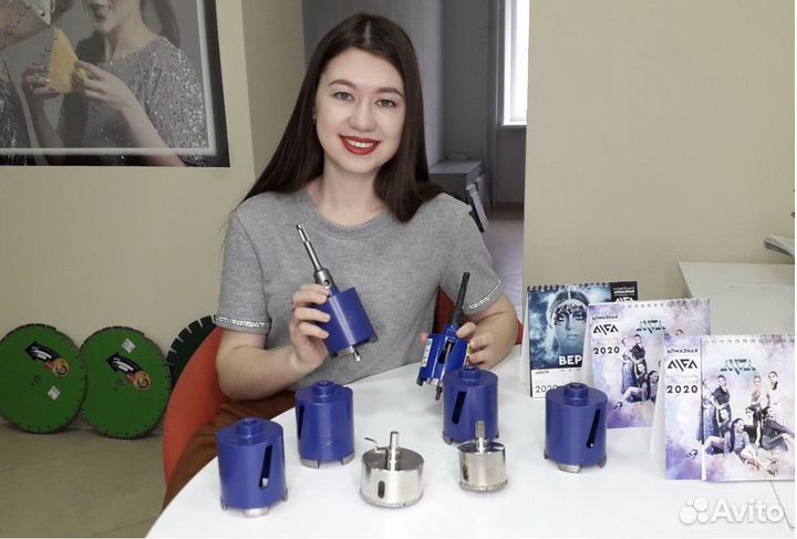 Алмазная коронка для подрозетников