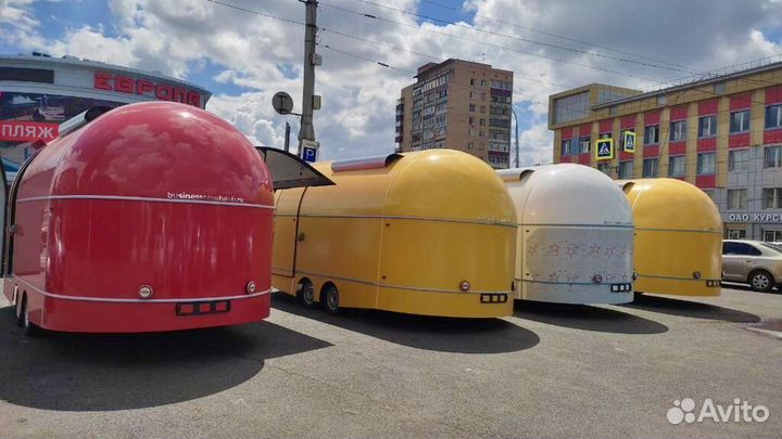 Фудтрак, автолавка, торговый прицеп купава