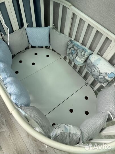Бортики в детскую кроватку