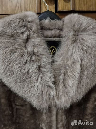 Шуба женская мутоновая 48 размер