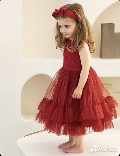 Детское нарядное платье