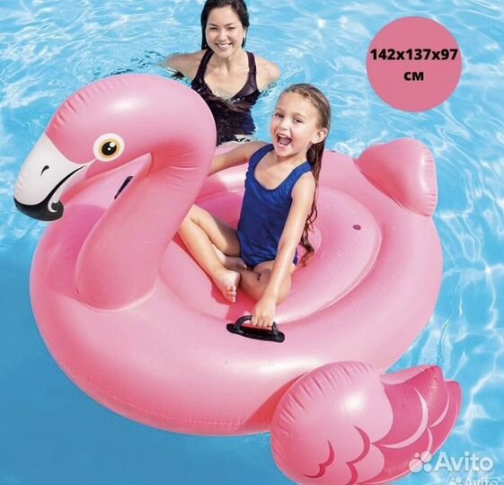 Надувной фламинго