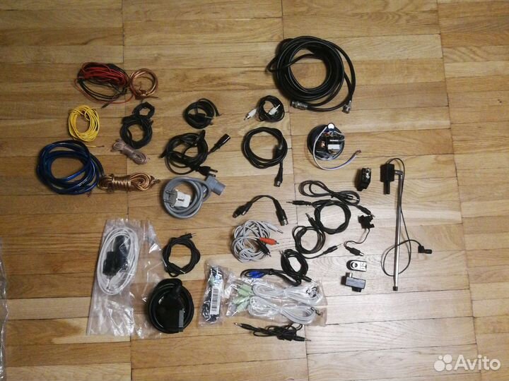 Кабели межблочные, акустические, сетевые,переходни