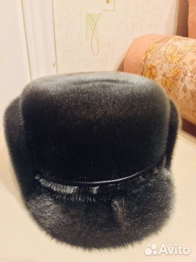 Меховая мужская кепка