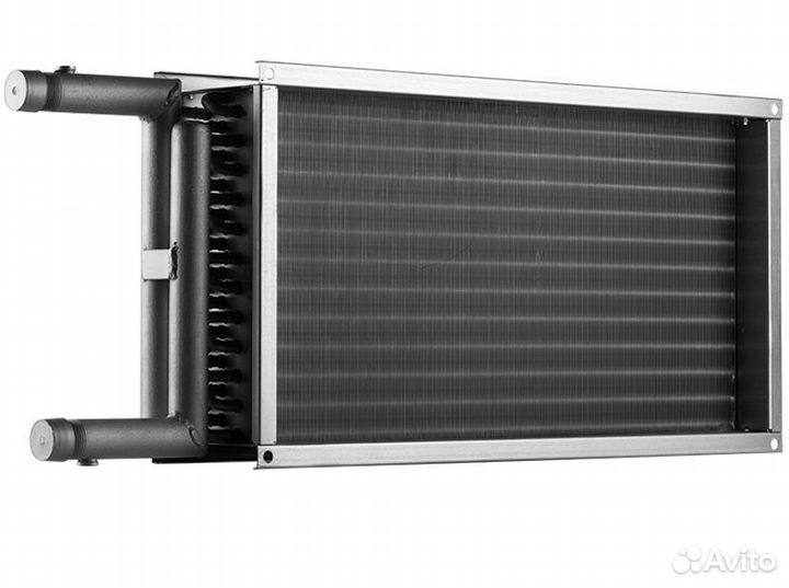 Нагреватель водяной для прямоугольных каналов WHR