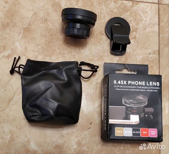 Макро линза на телефон