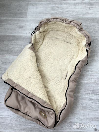 Зимний конверт в коляску Womar