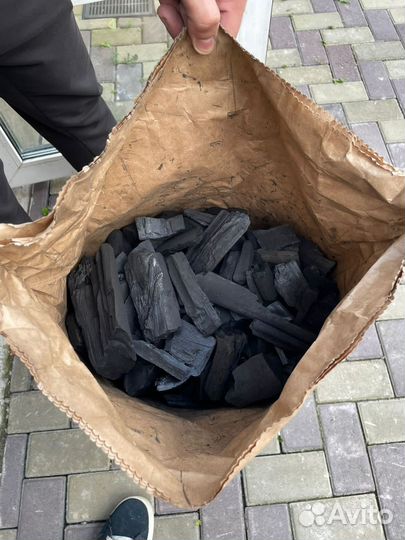 Древесный уголь 10 кг