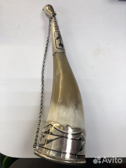 Рог Кубачи СССР серебро