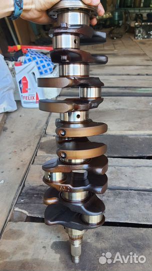 Коленвал и маховик B5254T6 2.5T Volvo S80 2006