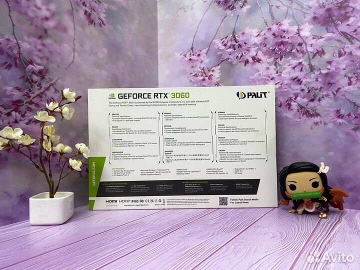 Новая Palit Rtx 3060 12 Gb Dual