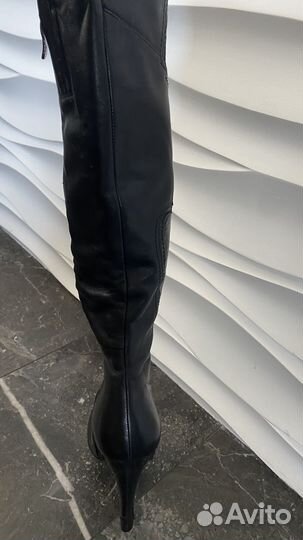 Сапоги женские на каблуке 38