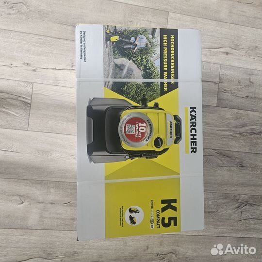 Мойка высокого давления karcher к 5 compact новая
