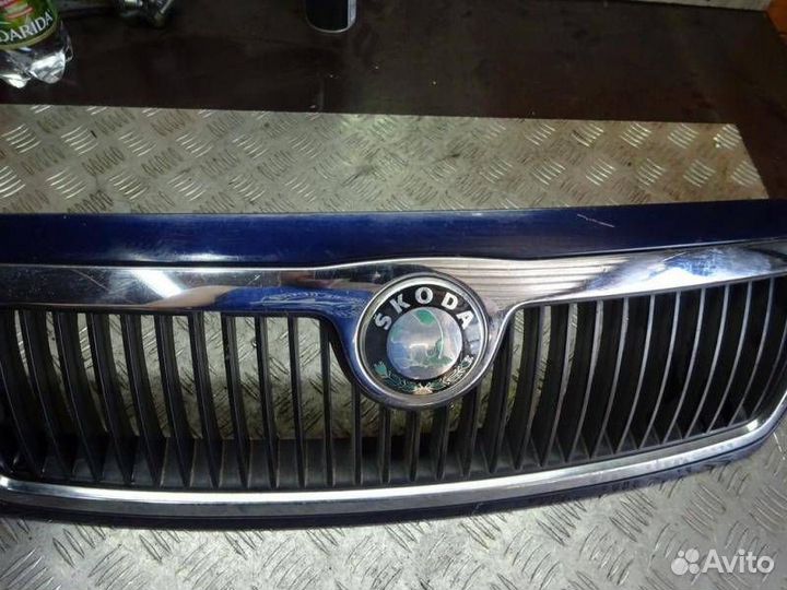 Решетка радиатора Skoda Fabia (6Y) рест. 2005
