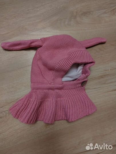 Шапка шлем для новорожденных 