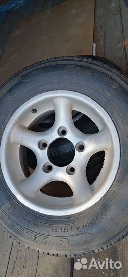 Литые Колеса r14 на ваз нива, волга, 5 болтов