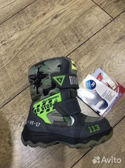 Ботинки зимние новые