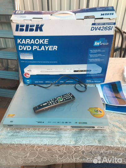 DVD плеер bbk dv426sl